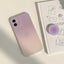 Korea Ins Gradient Silicone Mobile Phone Case - MyMobile