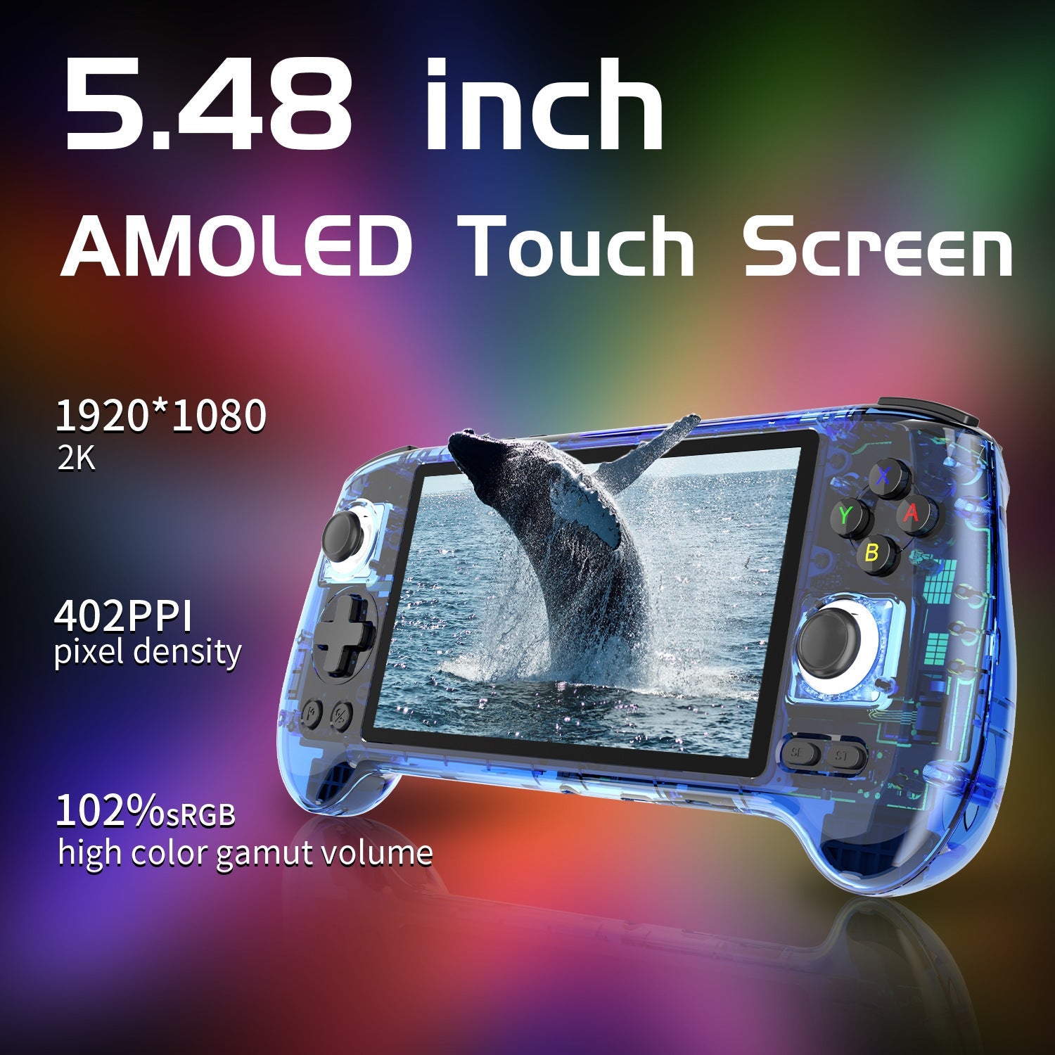 Large Screen Hall Rocker Handle Handheld Gaming - MyMobile