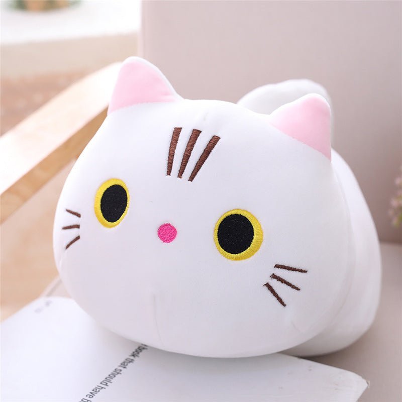 Large Size Cartoon Cat Plush Toys Stuffed Cloth Doll Long Animal Pillow Cushion - MyMobile