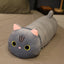 Large Size Cartoon Cat Plush Toys Stuffed Cloth Doll Long Animal Pillow Cushion - MyMobile