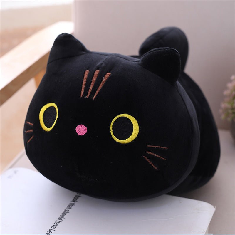 Large Size Cartoon Cat Plush Toys Stuffed Cloth Doll Long Animal Pillow Cushion - MyMobile