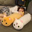 Large Size Cartoon Cat Plush Toys Stuffed Cloth Doll Long Animal Pillow Cushion - MyMobile