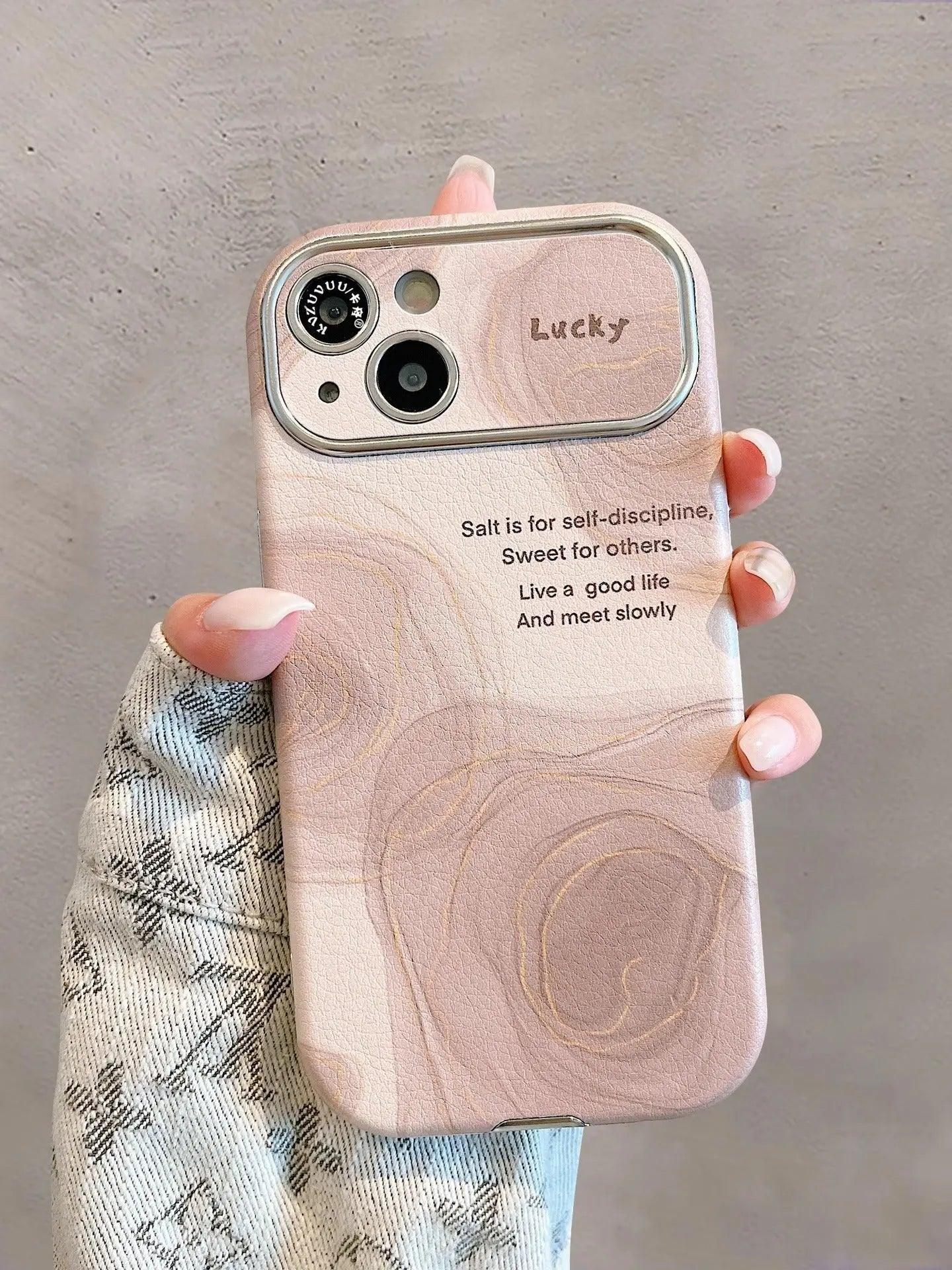 Large Window Veneer Phone Case Silicone Soft Case For iPhone 13, 14, 15 - MyMobile