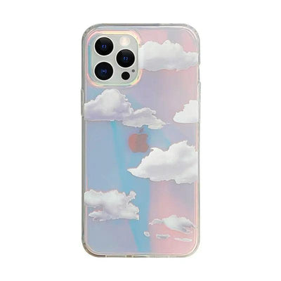 Laser Cloud Transparent Mobile Phone Case - MyMobile