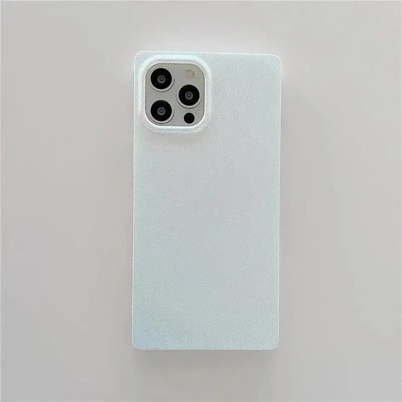 Laser Silk Pattern Square Phone Case - MyMobile