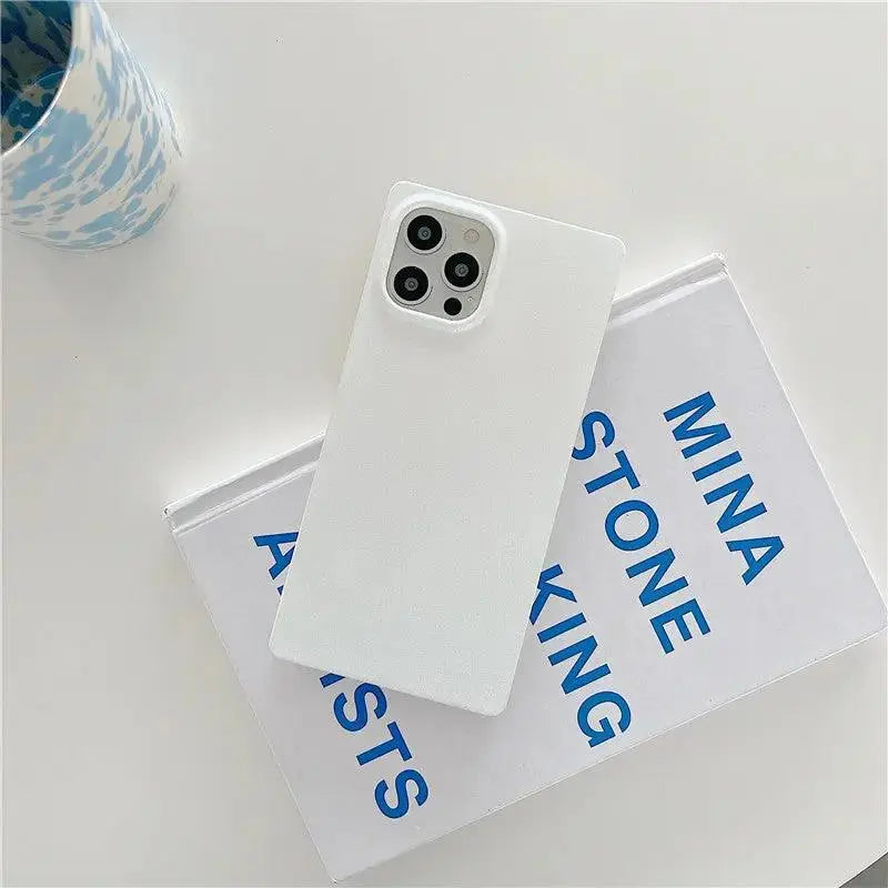 Laser Silk Pattern Square Phone Case - MyMobile