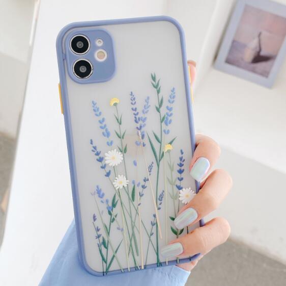 Lavender flower case For iPhone 12, 13, 14 - MyMobile