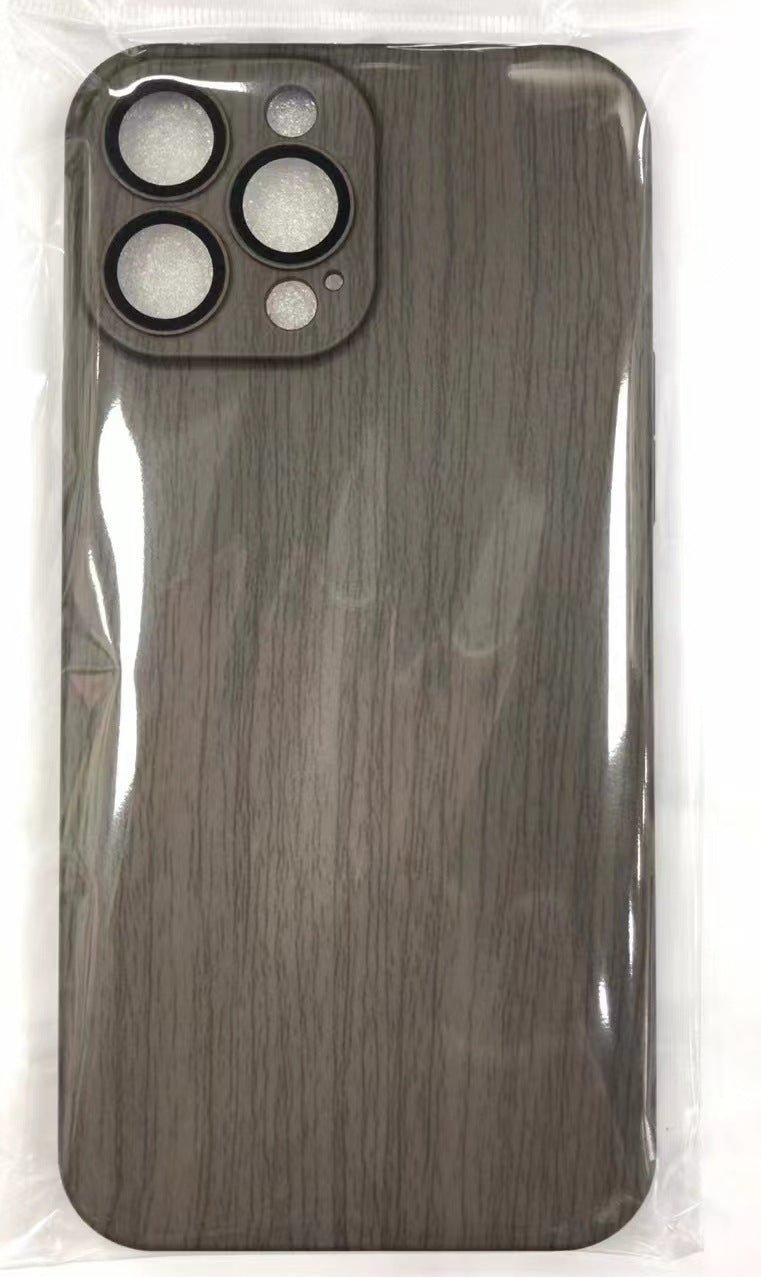 Lens Film Anti - fall Wood Grain Magnetic Wireless Phone Case For iPhone 16 - MyMobile