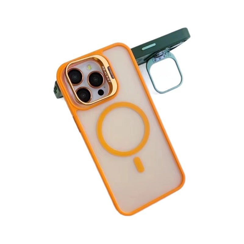 Lens Frame Invisible Bracket With Magnetic Suction For iPhone 16 - MyMobile