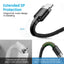 iQuick Braided Lightning to USB-A Fast Charging Cable 1M