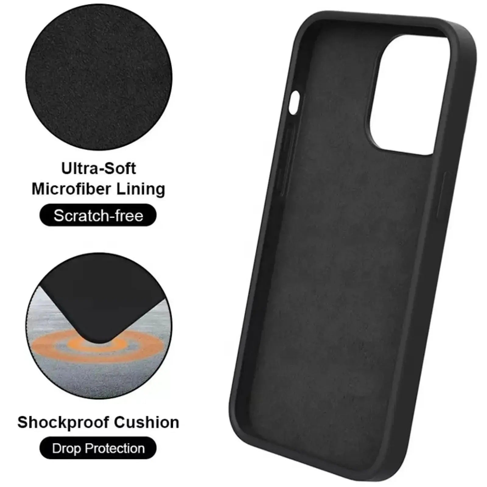 Liquid Silicone Case Cover For Iphone 14 Pro Max - MyMobile