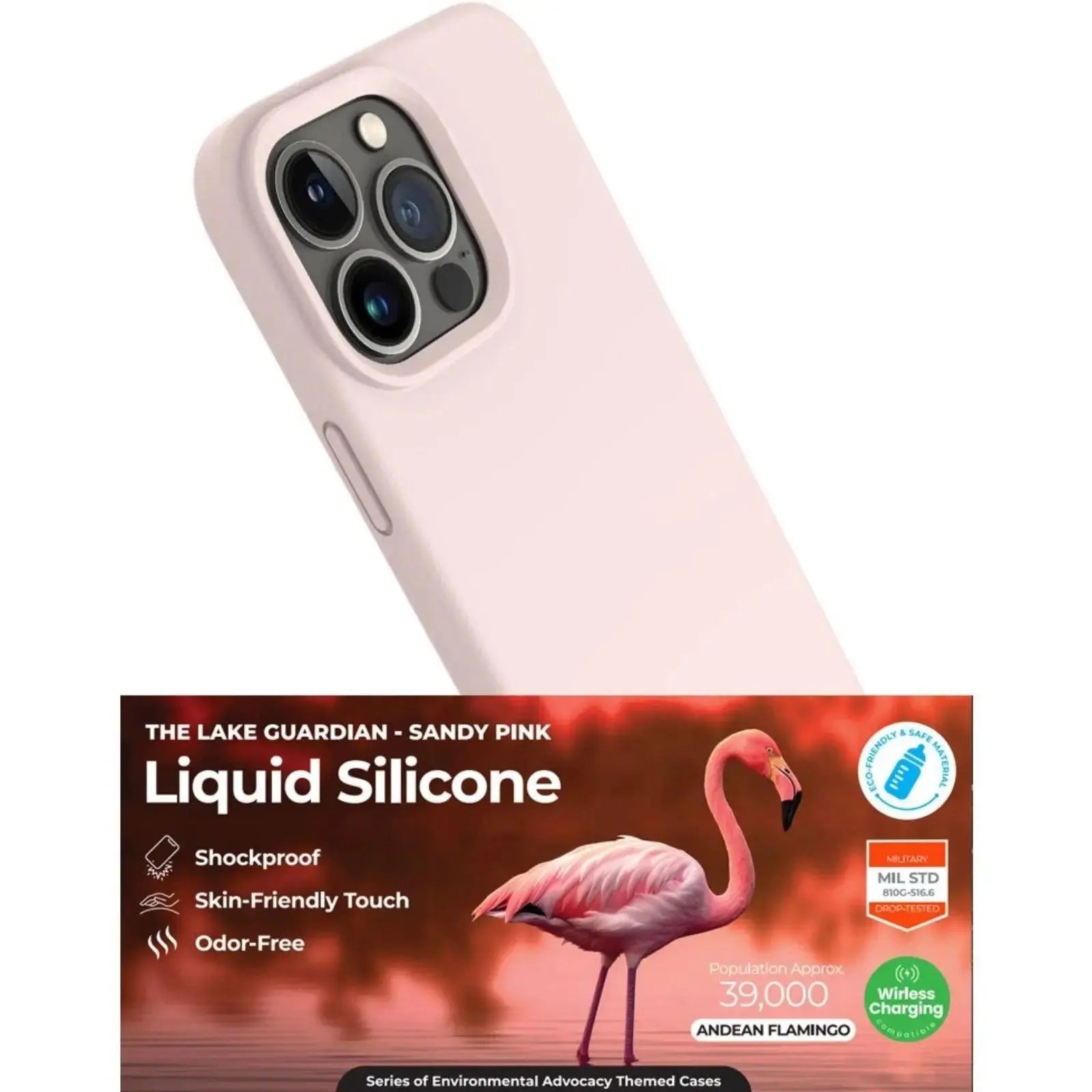 Liquid Silicone Case Cover for iPhone 15 Pink - MyMobile