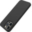 Liquid Silicone Case Cover for iPhone 15 Plus Black - MyMobile