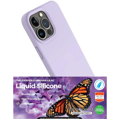 Liquid Silicone Case Cover for iPhone 15 Plus Purple - MyMobile