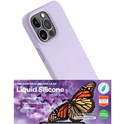 Liquid Silicone Case Cover for iPhone 15 Purple - MyMobile