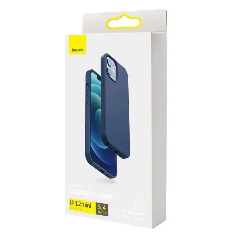 Liquid Silicone Magnetic Protective Case For IP 12 Mini - MyMobile