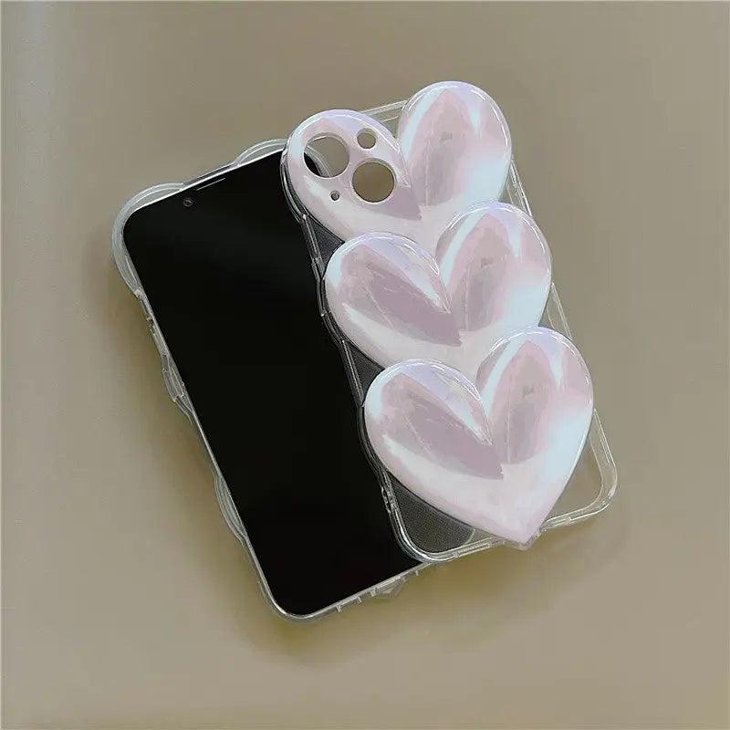 Love Bow Knot Phone Case Transparent - MyMobile