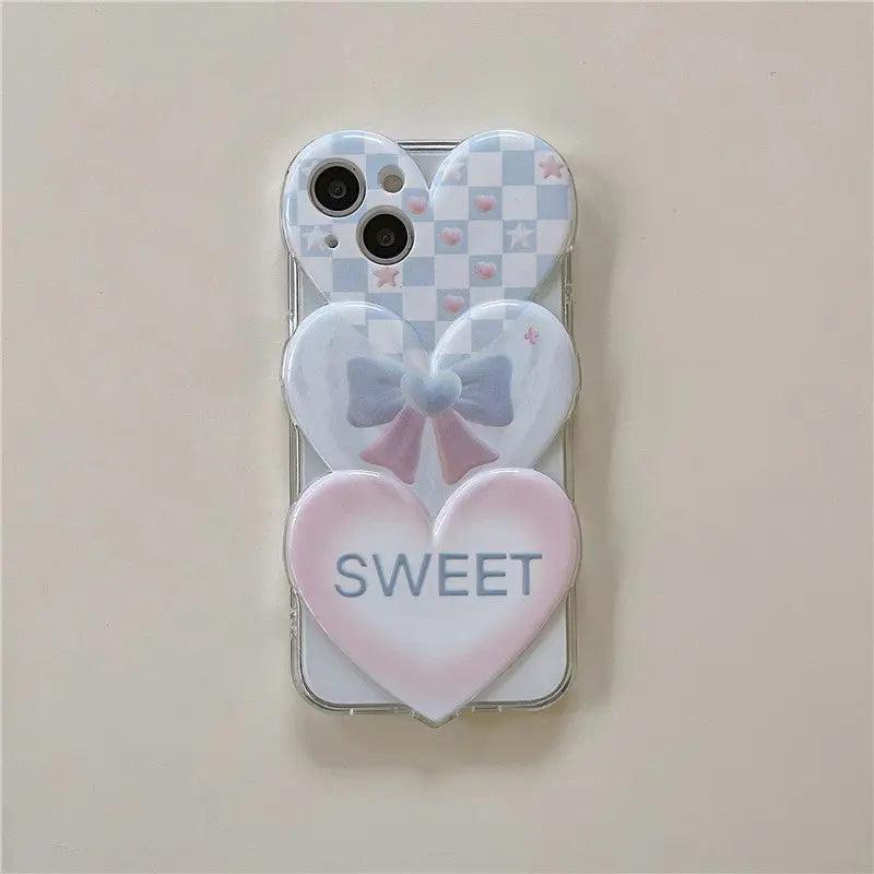 Love Bow Knot Phone Case Transparent - MyMobile