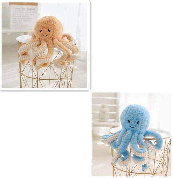 Lovely Simulation Octopus Pendant Plush Stuffed Toy Soft Animal Home Accessories Cute Doll Children Gifts - MyMobile