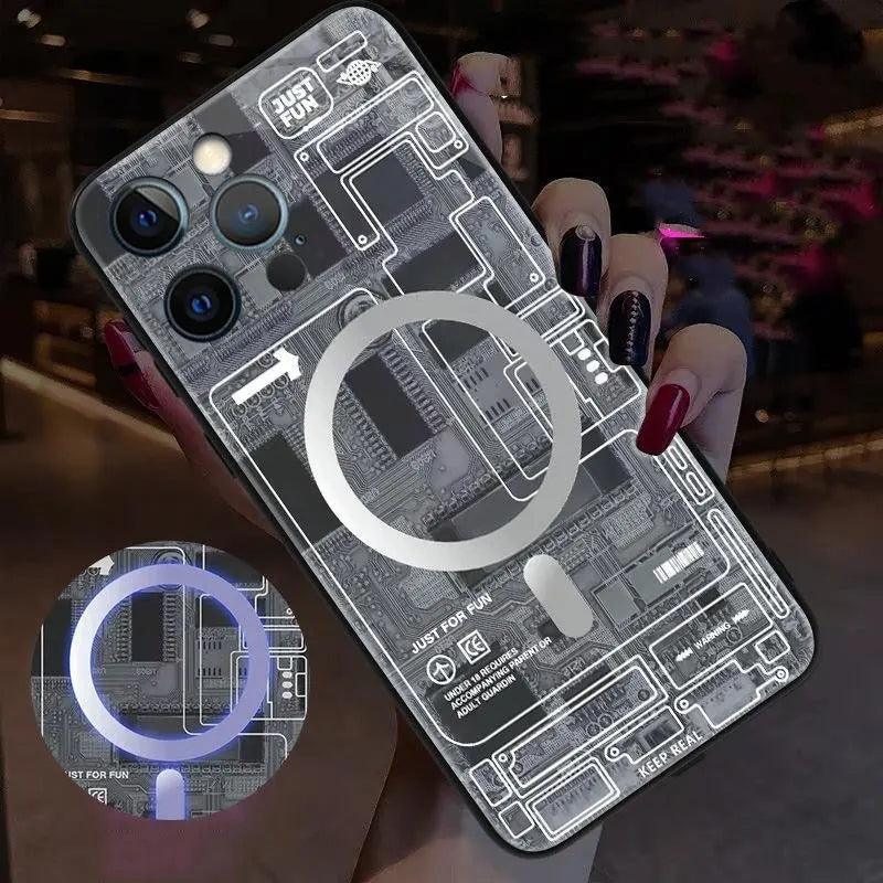 Luminous Mobile Phone Case Circuit Board - MyMobile