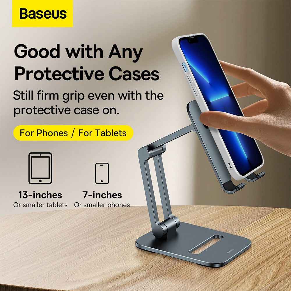Baseus Desktop Biaxial Foldable Metal Stand For Phones