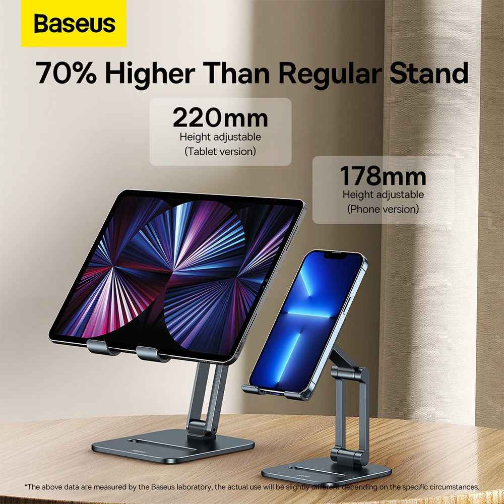 Baseus Desktop Biaxial Foldable Metal Stand For Tablets