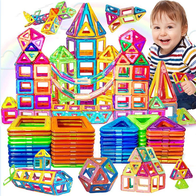 Magnetic Building Blocks DIY Magnets Toys For Kids Children Toys - MyMobile