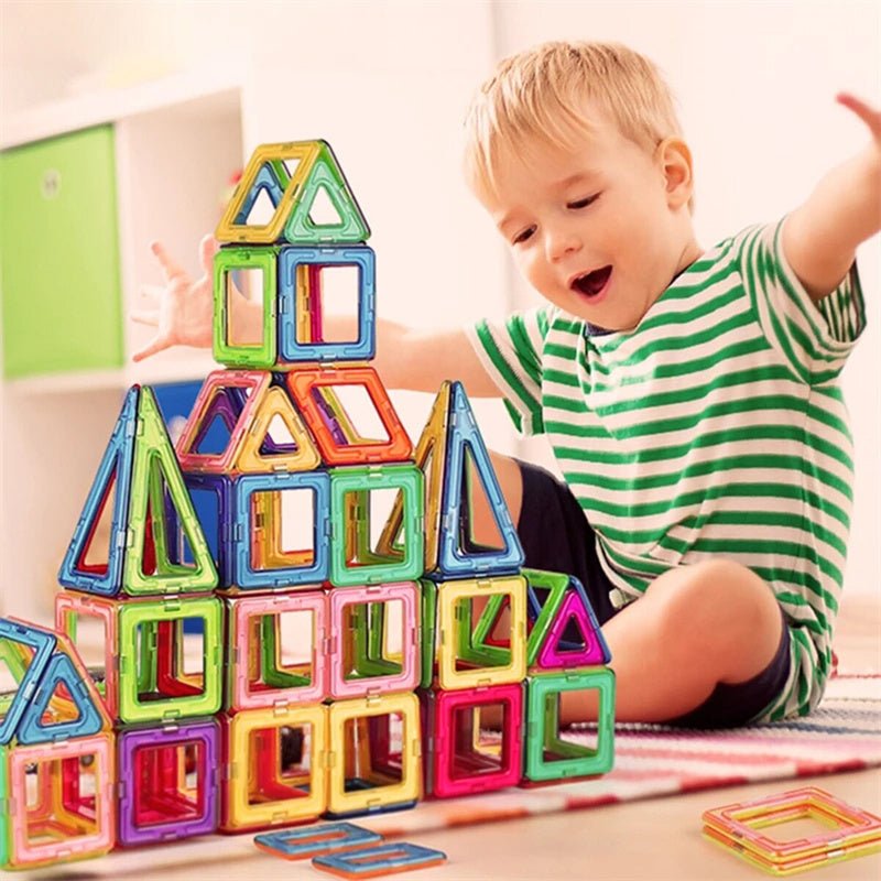 Magnetic Building Blocks DIY Magnets Toys For Kids Children Toys - MyMobile