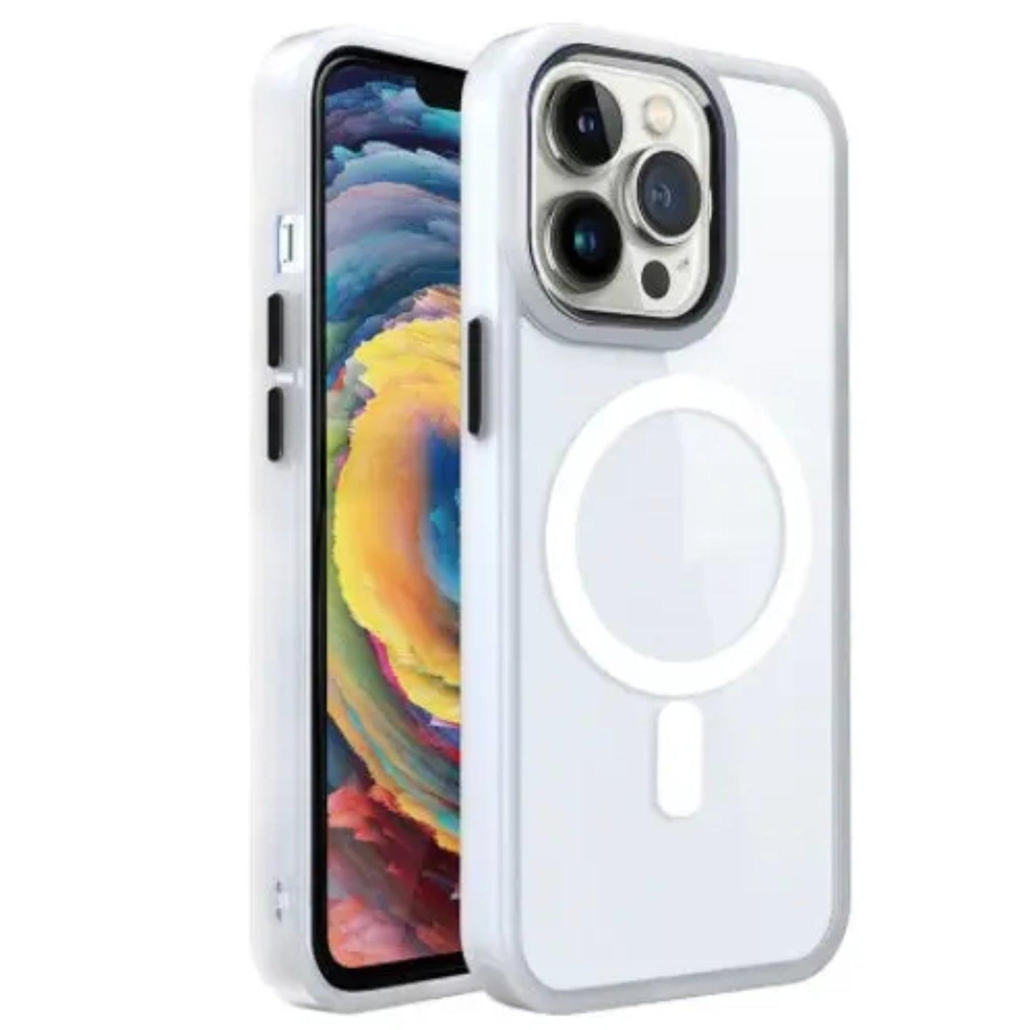 Magnetic Case Transparent Phone Case Protective Cover For iPhone 11, 12, 13, 14 - MyMobile