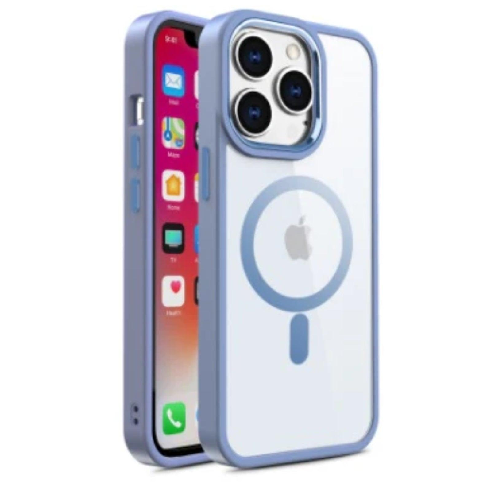 Magnetic Case Transparent Phone Case Protective Cover For iPhone 15 - MyMobile