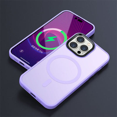 Magnetic Frosted Phone Case Drop Protection Cover For iPhone 16 - MyMobile