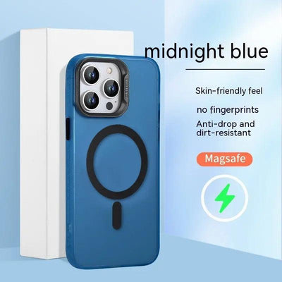 Magnetic Matte Skin Feeling Phone Case For iPhone 12, 13, 14, 15 - MyMobile