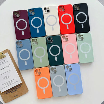 Magnetic Mobile Phone Case Wireless Charging - MyMobile