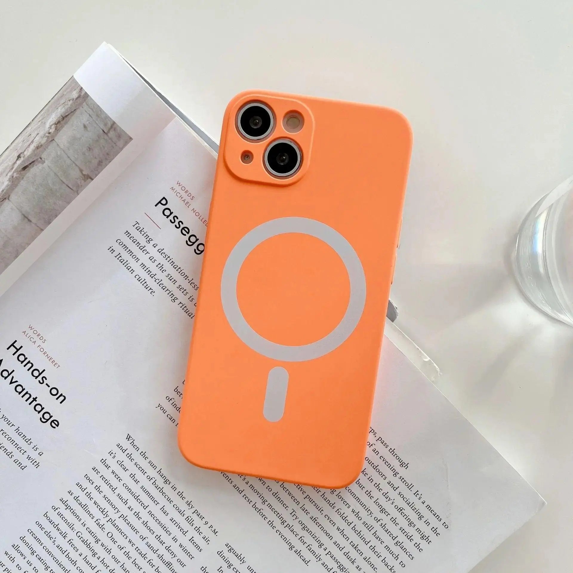 Magnetic Mobile Phone Case Wireless Charging - MyMobile