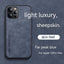 Magnetic Phone Case New Simple Sheepskin Protective Cover For iPhone 12, 13, 14, 15 - MyMobile