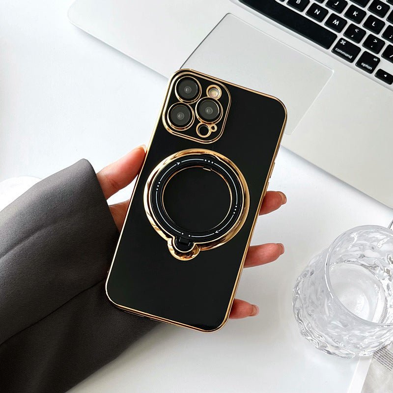 Magnetic Suction Rotating Stand Phone Case For iPhone 14 - MyMobile