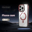 Magnetic Titanium Frame Invisible Airbag Phone Case For iPhone 15 - MyMobile