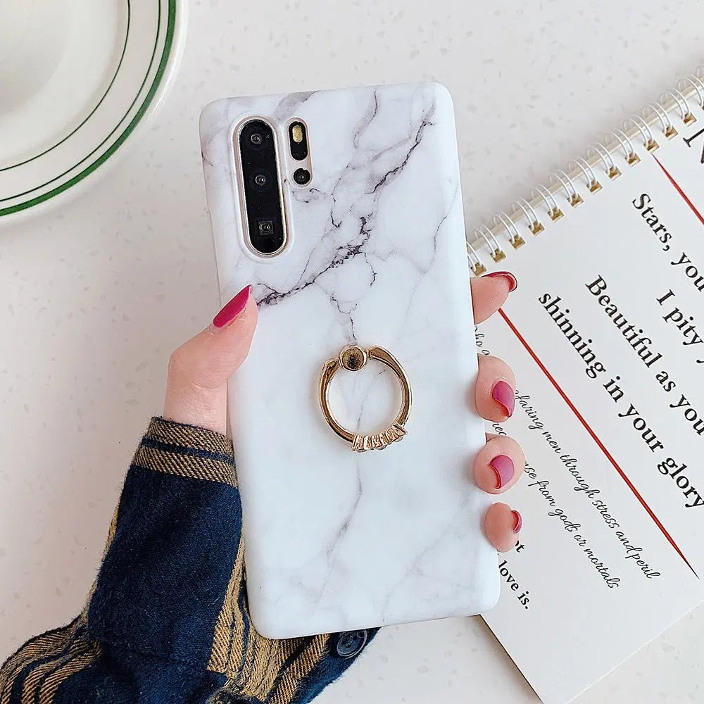 Marble stand phone case FOr Huawei P40 - MyMobile