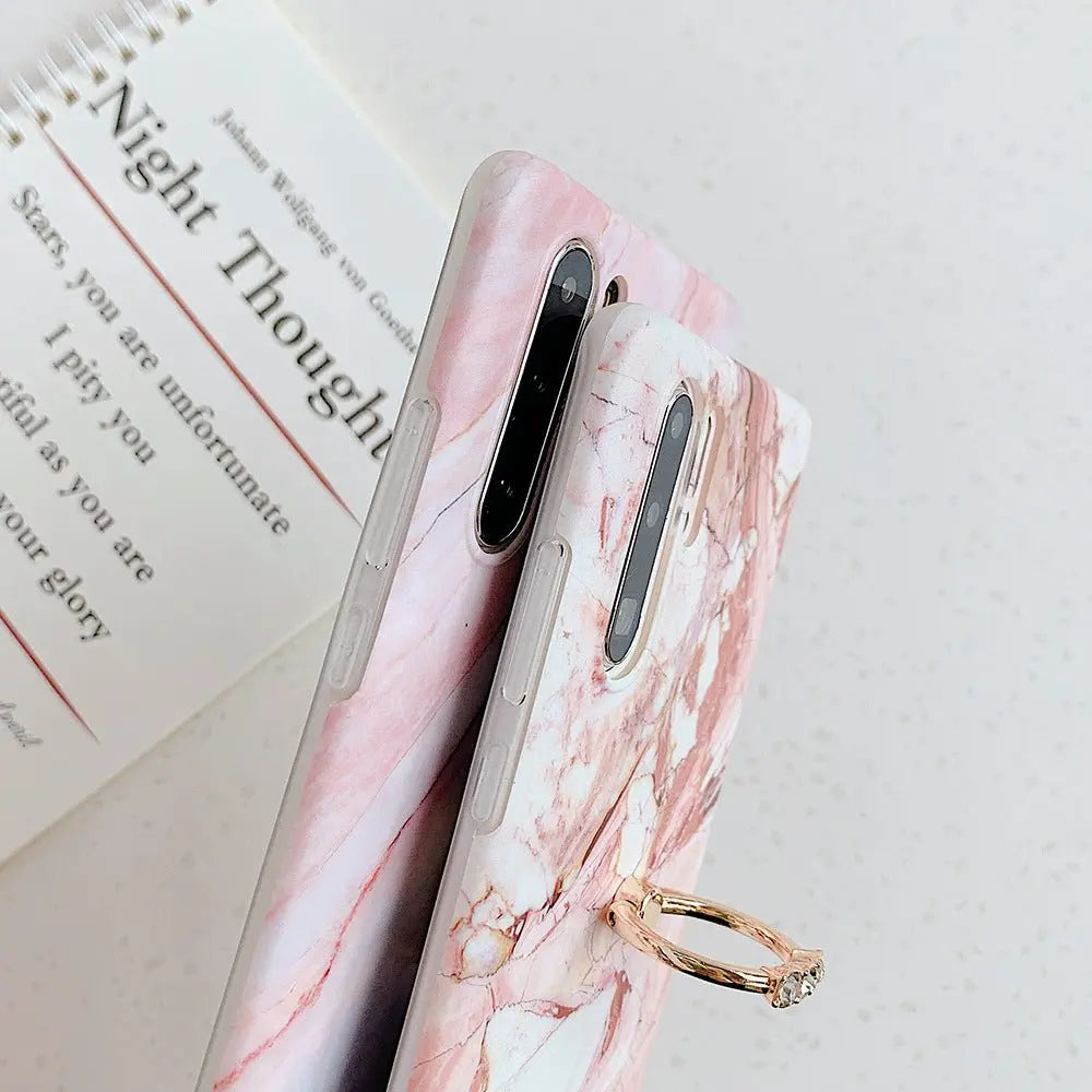 Marble stand phone case FOr Huawei P40 - MyMobile