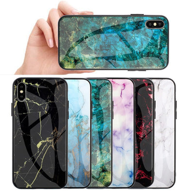 Marbled glass shell S10 protective cover For Huawei P30 - MyMobile