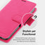 Mercury Bluemoon Diary Case for iPhone 15 Pink - MyMobile