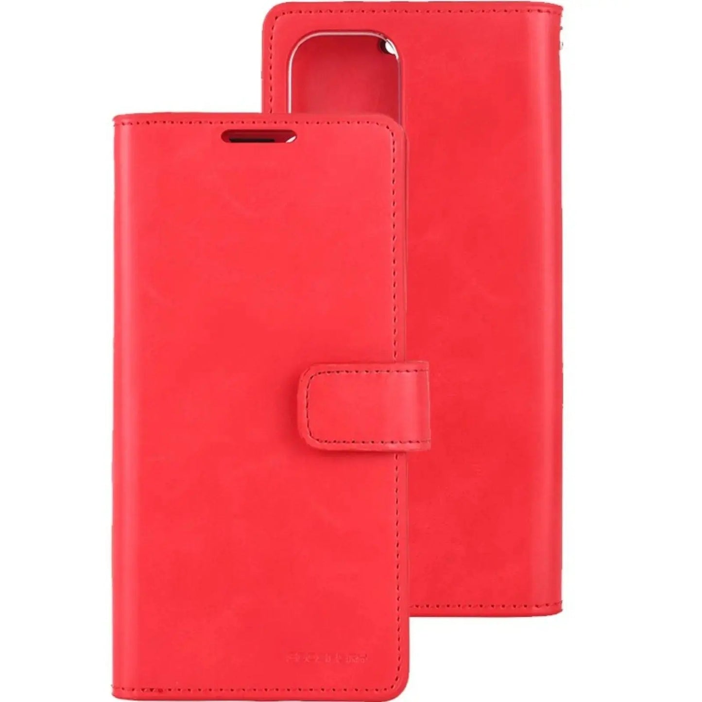 Mercury Bluemoon Diary Case for iPhone 15 Plus Red - MyMobile