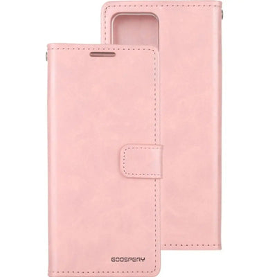 Mercury Bluemoon Diary Case for iPhone 15 Plus Rose Gold - MyMobile