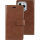 Mercury Mansoor Diary Cover Case for iPhone 15 Pro Max ( 9 Cards )