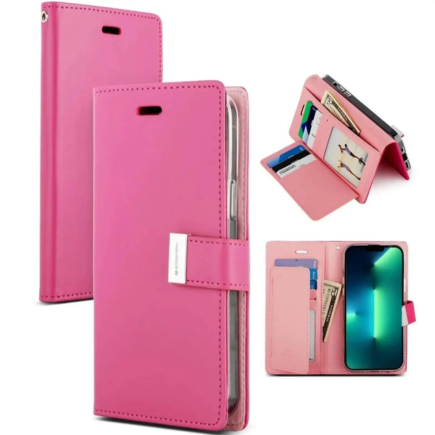 Mercury Rich Diary Case For Iphone 14 Pro Max - MyMobile