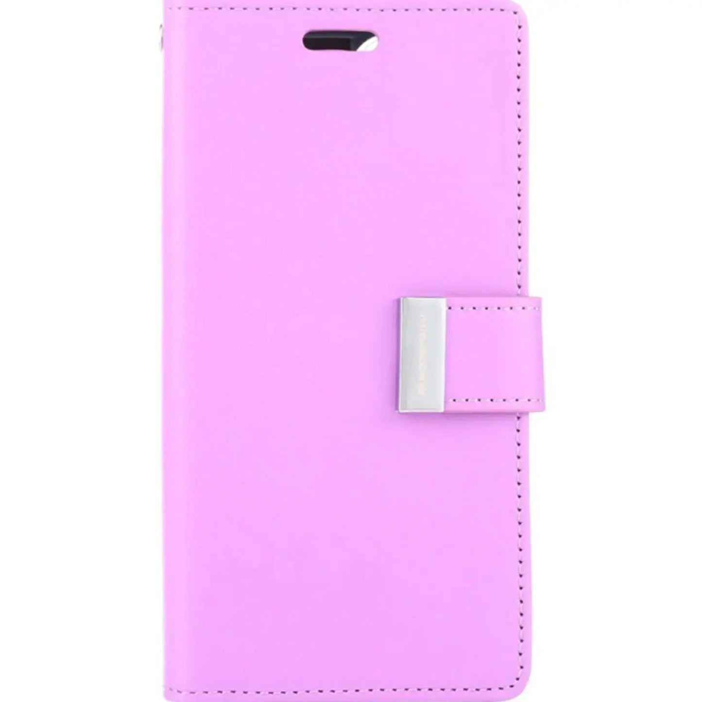 Mercury Rich Diary Case for iPhone 15 Plus Purple - MyMobile