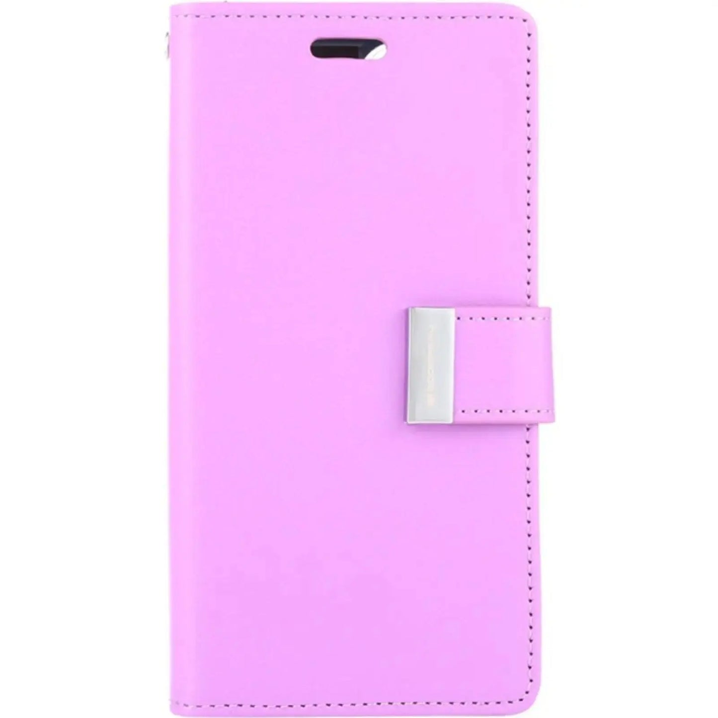 Mercury Rich Diary Case for iPhone 15 Purple - MyMobile