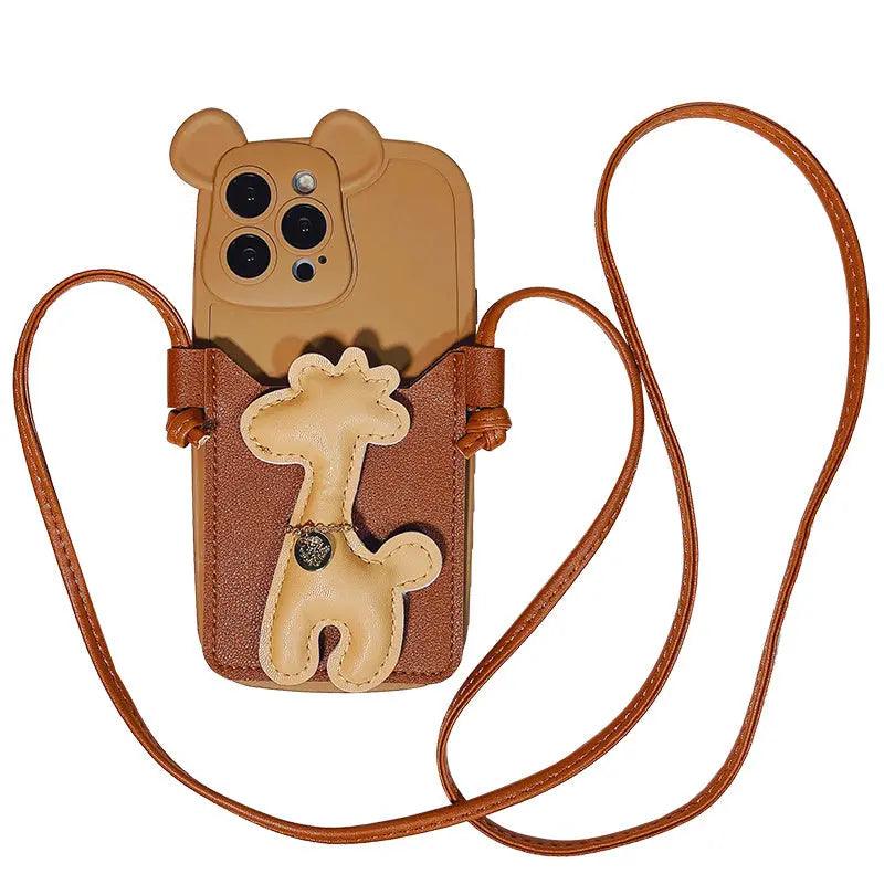 Messenger Giraffe Silicone Phone Cases - MyMobile