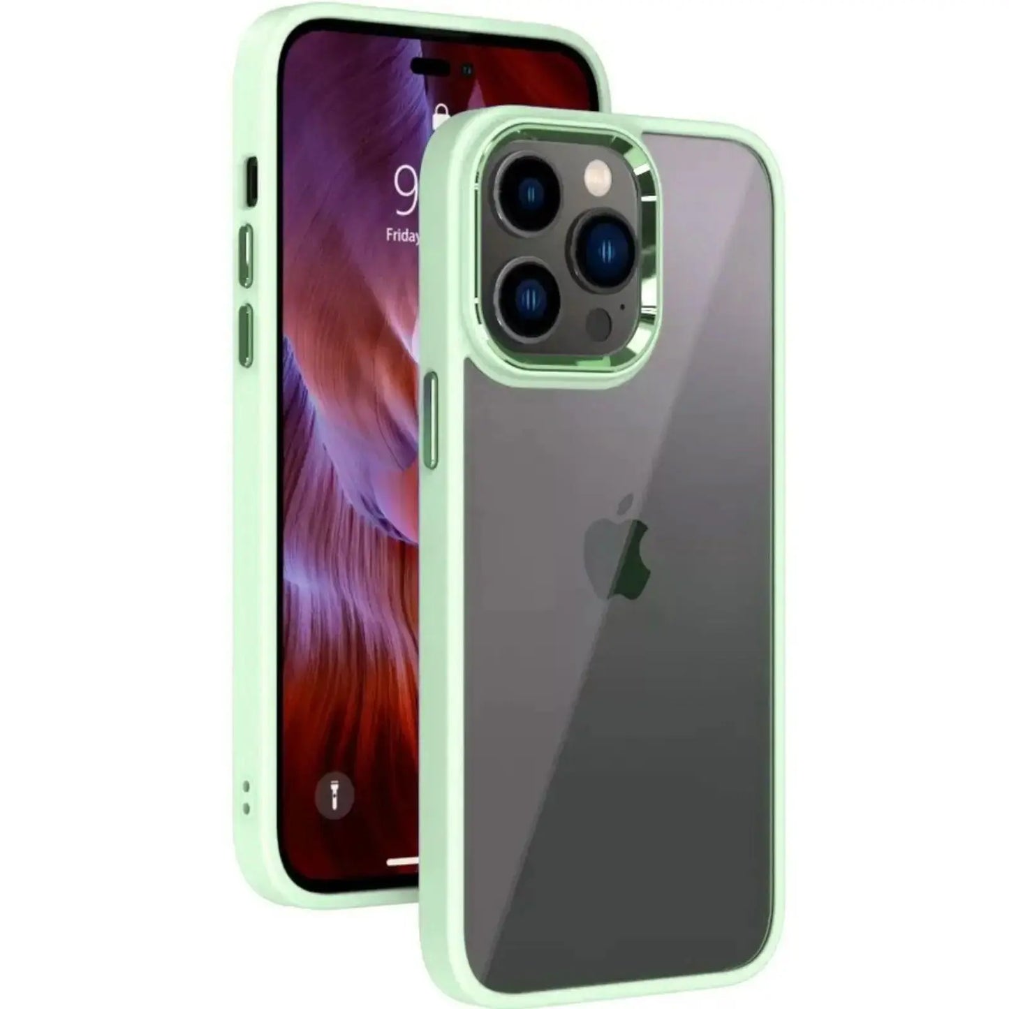 Metal Camera Lens Protection Pc Shockproof Case Cover For Iphone 14 Pro - MyMobile