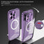 Metal Frame Phone Case Magnetic Spring Fastener Protective Case For iPhone 12, 13, 14, 15 - MyMobile